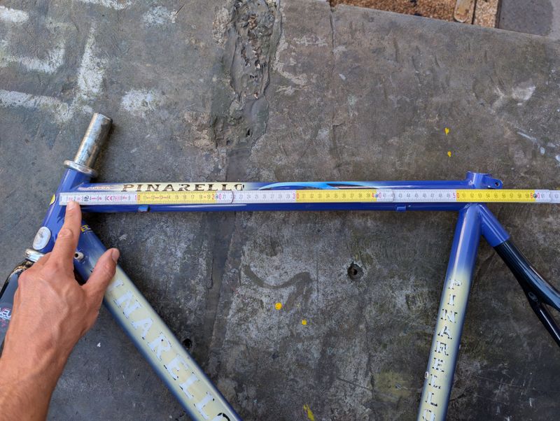 Gebrauchtes Pinarello Opera 53 C/c Frameset 1995 Road & Gravel, Blau — Bild 15 von 15