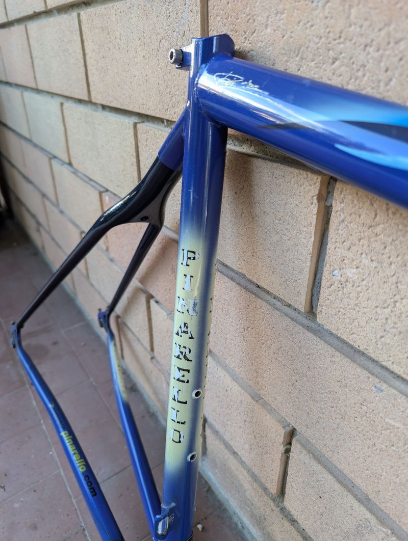 Gebrauchtes Pinarello Opera 53 C/c Frameset 1995 Road & Gravel, Blau — Bild 6 von 15