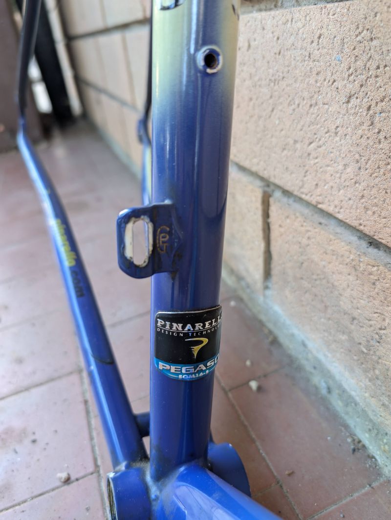 Gebrauchtes Pinarello Opera 53 C/c Frameset 1995 Road & Gravel, Blau — Bild 9 von 15
