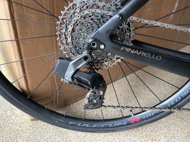 Used Pinarello NYTRO E5 GRAVEL - SRAM RIVAL AXS 2026 2026 Road & Gravel, Light Gray — image 3 of 6