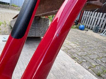 Used Canyon Ultimate CF SL 8 Disc 2022 Frameset 2022 Road & Gravel, Red — image 4 of 8