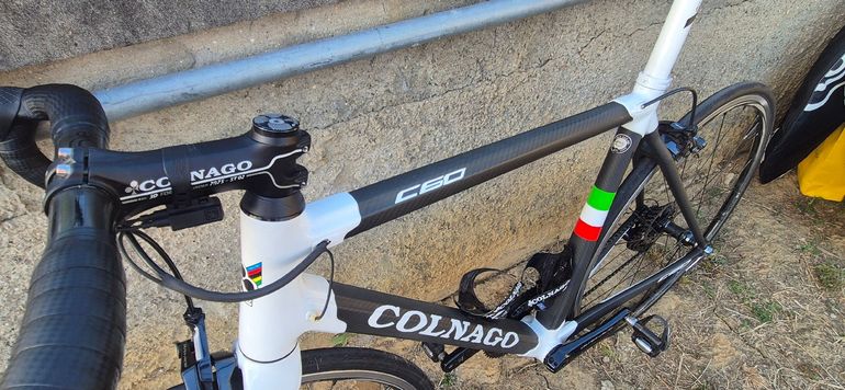 Used Colnago C60 Shimano Dura Ace Di2 2016 Road & Gravel, White — image 5 of 8