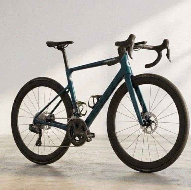 Used Cannondale SuperSix EVO Shimano Ultegra Di2 2023 Road & Gravel, Blue — image 2 of 8