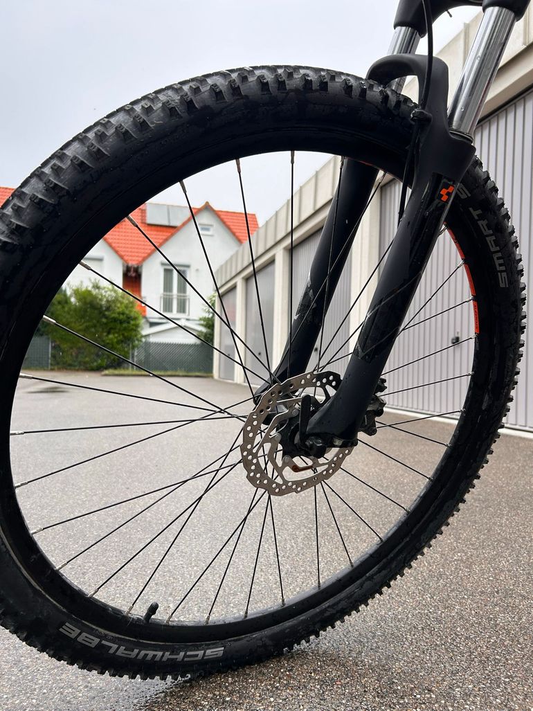 Used CUBE Aim Shimano Acera 2022 Mountainbike, Black — image 5 of 6