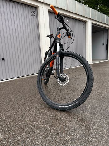 Used CUBE Aim Shimano Acera 2022 Mountainbike, Black — image 2 of 6