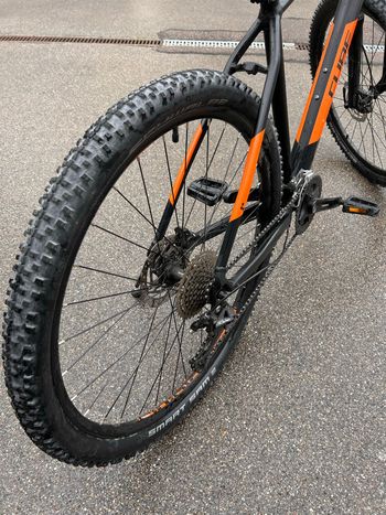 Used CUBE Aim Shimano Acera 2022 Mountainbike, Black — image 3 of 6