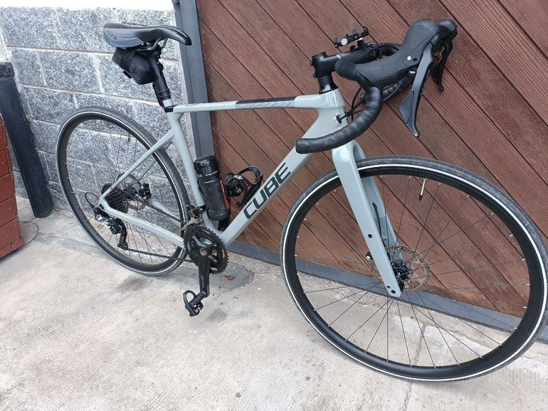 Used CUBE NUROAD WS C:62 PRO 2023 2023 Road & Gravel, Light Gray — image 5 of 5