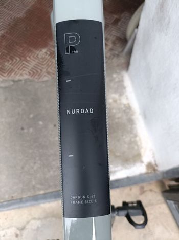Used CUBE NUROAD WS C:62 PRO 2023 2023 Road & Gravel, Light Gray — image 4 of 5