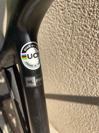 Used Giant TCR Advanced Pro Disc 0 Ultegra Di2 2022 Frameset 2022 Road & Gravel, Orange — image 6 of 6