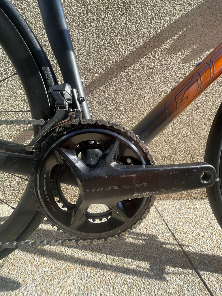 Used Giant TCR Advanced Pro Disc 0 Ultegra Di2 2022 Frameset 2022 Road & Gravel, Orange — image 3 of 6