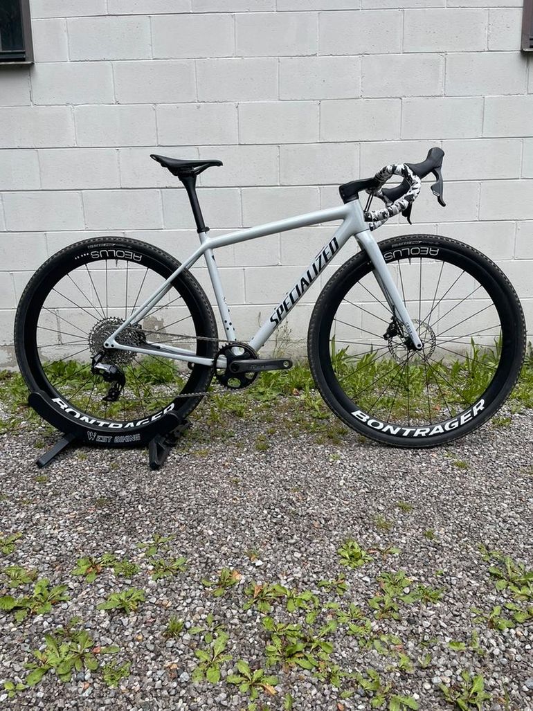 Used Specialized Crux Comp 2023 2023 Road & Gravel, Light Gray — image 2 of 5