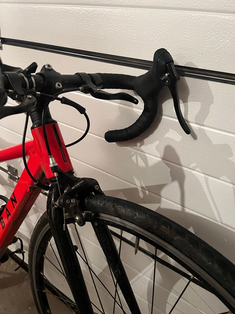 Used TRIBAN Bicycle Touring Road Bike RC100 2024 2024 Road & Gravel, Red — image 6 of 6