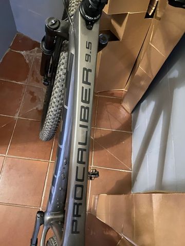 Trek Procaliber 9.5 Gen 2 2024 2024 Mountainbike usato, Grigio chiaro — immagine 6 di 6