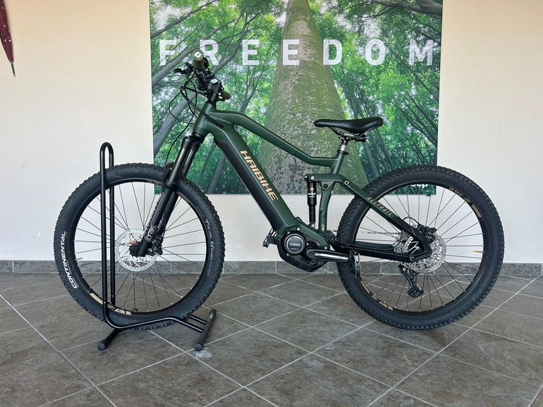 Used Haibike AllTrail 4 27.5 2022 2022 Mountainbike, Green, 27.5 — image 2 of 11