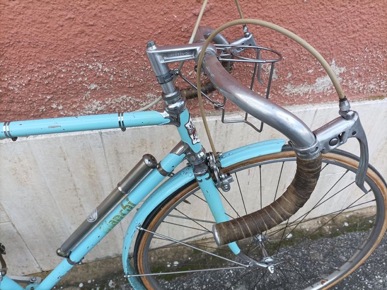 Used Bianchi Folgore Bianchi Folgore Custom Other Campagnolo 1967 Road & Gravel, Blue — image 12 of 12