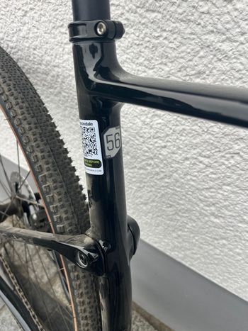 Used Cannondale Topstone Carbon 2 AXS - 1x 2026 2026 Road & Gravel, Hellgrau — image 4 of 6