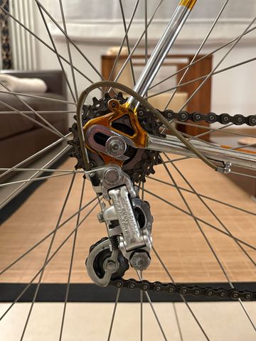 Brugt Wilier Superleggera Campagnolo Record 1974 Road & Gravel — billede 7 af 21