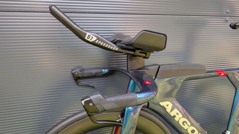 Used Argon 18 E SRAM Force eTap AXS 2024 Road & Gravel, Blue — image 6 of 12