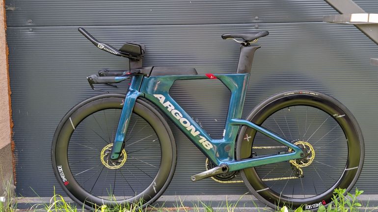 Used Argon 18 E SRAM Force eTap AXS 2024 Road & Gravel, Blue — image 2 of 12