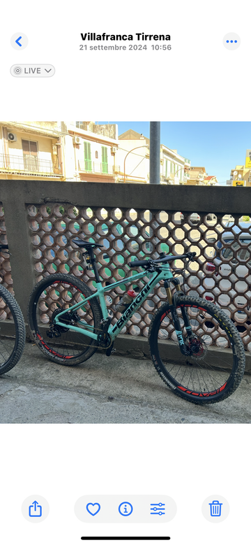 Tweedehands Bianchi Methanol 9.3 Cv Rs 2024 Mountainbike — afbeelding 3 van 25