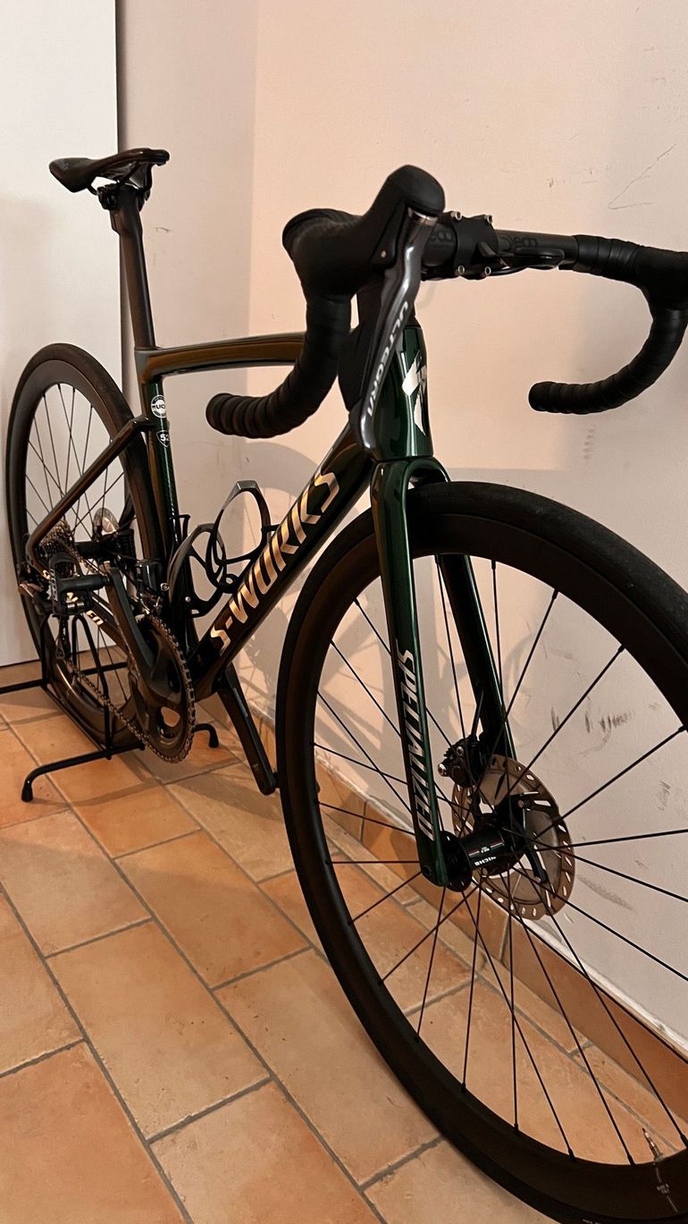Used Specialized S-Works Tarmac SL7 - Dura Ace Di2 2021 2021 Road & Gravel, Green — image 3 of 4