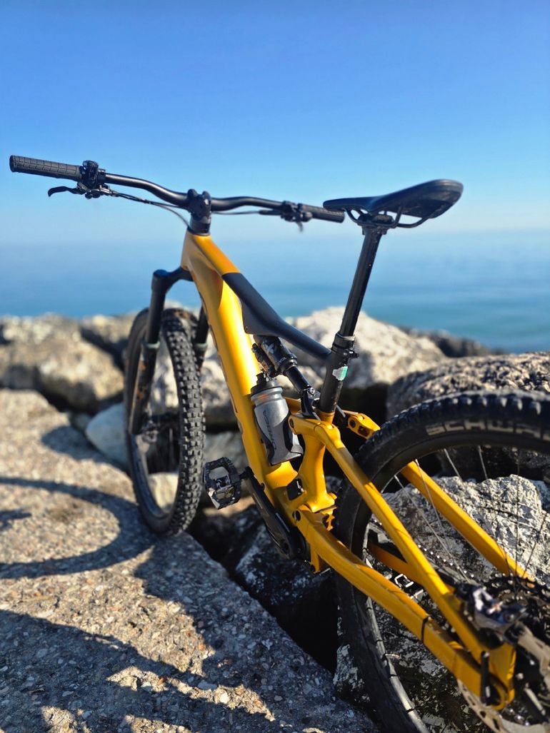 Used Orbea RISE LT H10 2025 2025 Mountainbike, Orange — image 2 of 3