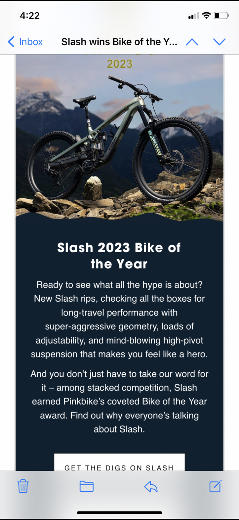Used Trek Slash 8 Gen 5 2023 2023 Mountainbike, Black, 29 — image 3 of 3