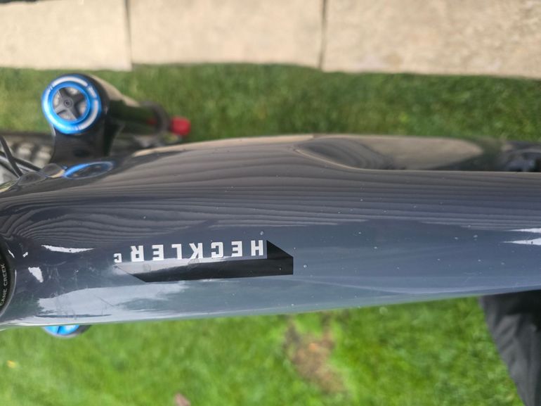 Used Santa Cruz HECKLER GX AXS 29 / Carbon C 2024 2024 Mountainbike, Blue, 29, 27.5 — image 3 of 23