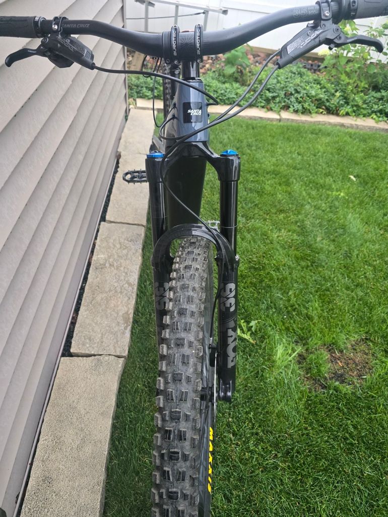 Used Santa Cruz HECKLER GX AXS 29 / Carbon C 2024 2024 Mountainbike, Blue, 29, 27.5 — image 5 of 23