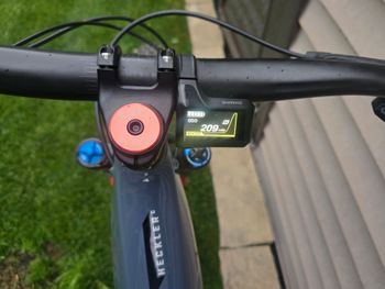 Used Santa Cruz HECKLER GX AXS 29 / Carbon C 2024 2024 Mountainbike, Blue, 29, 27.5 — image 2 of 23