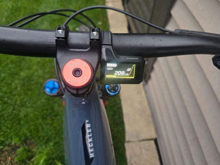 Used Santa Cruz HECKLER GX AXS 29 / Carbon C 2024 2024 Mountainbike, Blue, 29, 27.5 — image 2 of 23