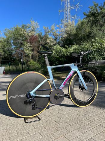 Used Specialized S-Works Shiv TT Disc Module - FACT 11r Carbon 2025 2025 Road & Gravel, Blue — image 9 of 9