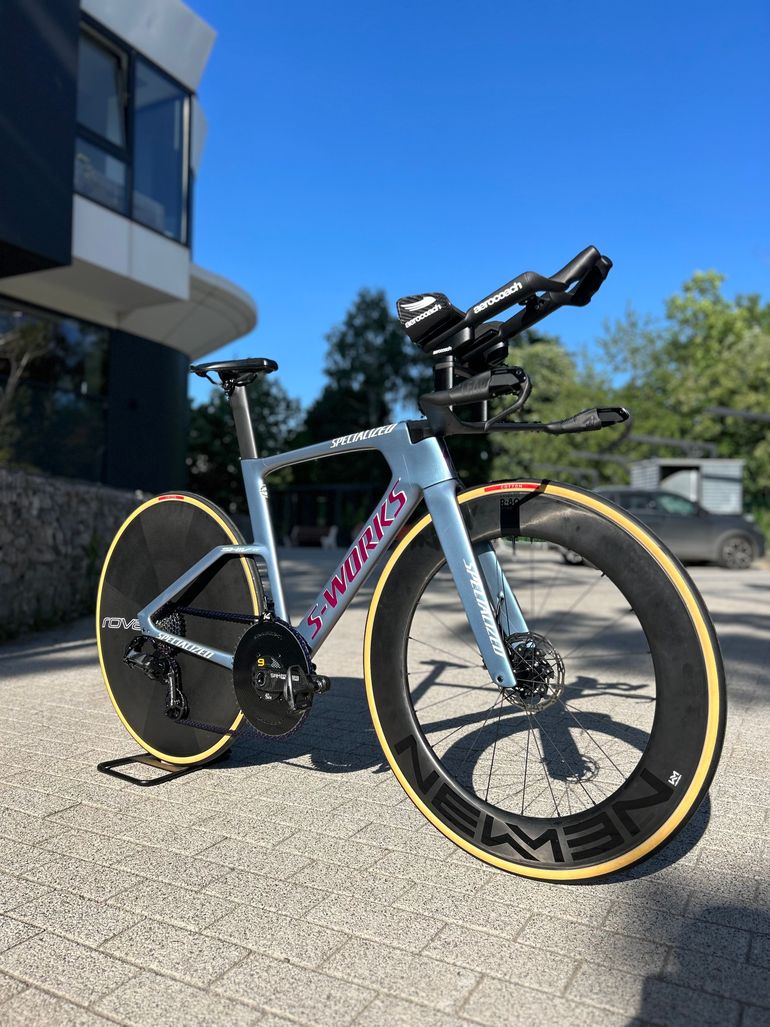 Used Specialized S-Works Shiv TT Disc Module - FACT 11r Carbon 2025 2025 Road & Gravel, Blue — image 7 of 9