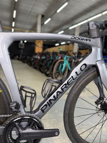 Used Pinarello Dogma F12 Di2 Carbon 2023 Road & Gravel, Light Gray — image 8 of 24