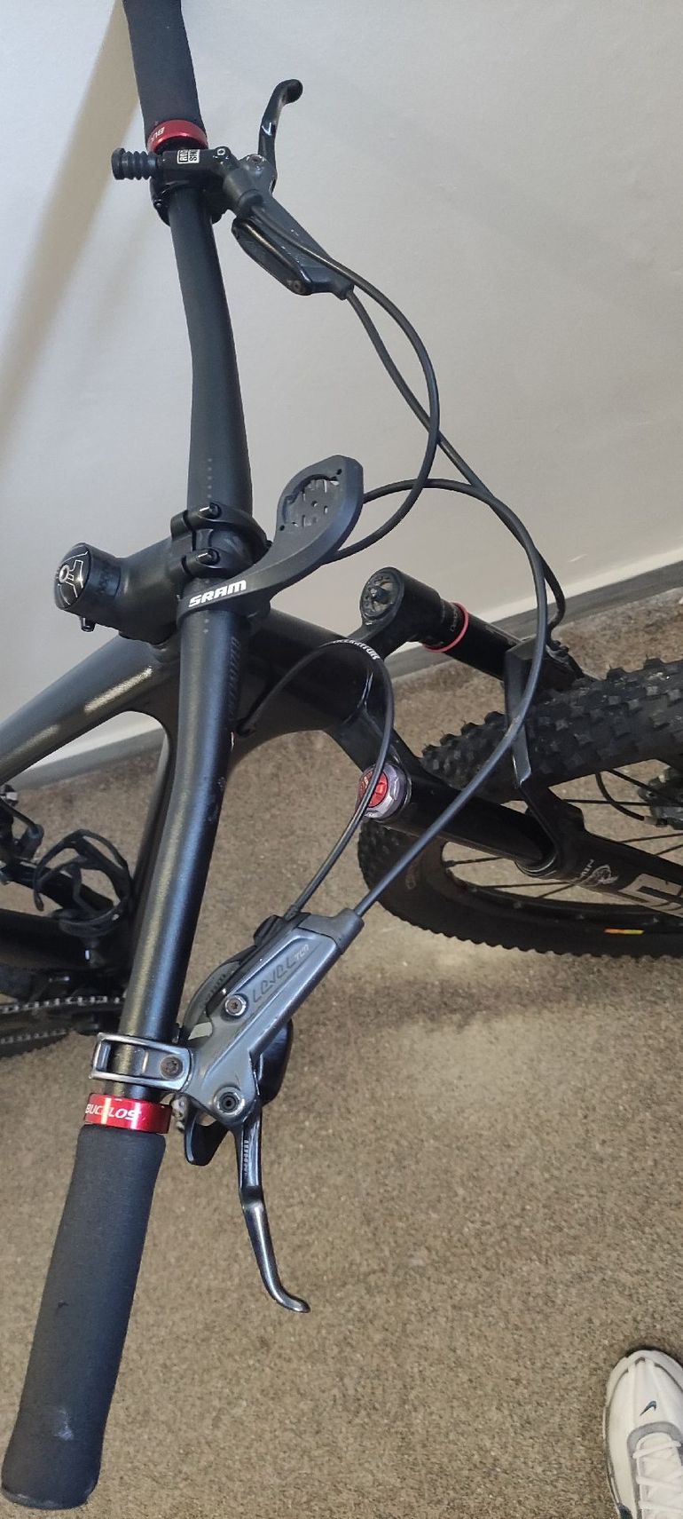Used Carbon Pro Carbon Pro Custom SRAM GX Eagle 2020 Mountainbike, Black — image 4 of 7