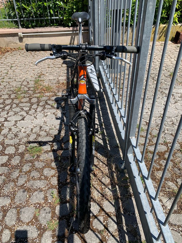 Used Armani Armani Custom Shimano XTR 1990 Mountainbike, Orange — image 3 of 3