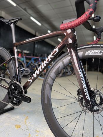 Used Specialized S-Works Tarmac SL8 - Shimano Dura-Ace Di2 2024 2024 Road & Gravel, Black — image 5 of 24