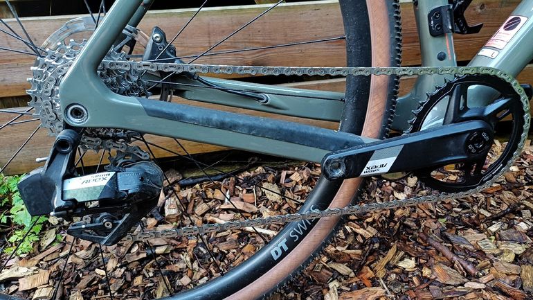Used Canyon Grizl CF SL 6 AXS 2024 2024 Road & Gravel, Green — image 13 of 14