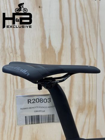 Used Benotti Fuoco Aero Disc Carbon Shimano Ultegra Di2 2022 Road & Gravel, Black — image 8 of 11