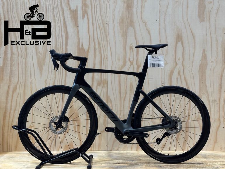 Used Benotti Fuoco Aero Disc Carbon Shimano Ultegra Di2 2022 Road & Gravel, Black — image 2 of 11