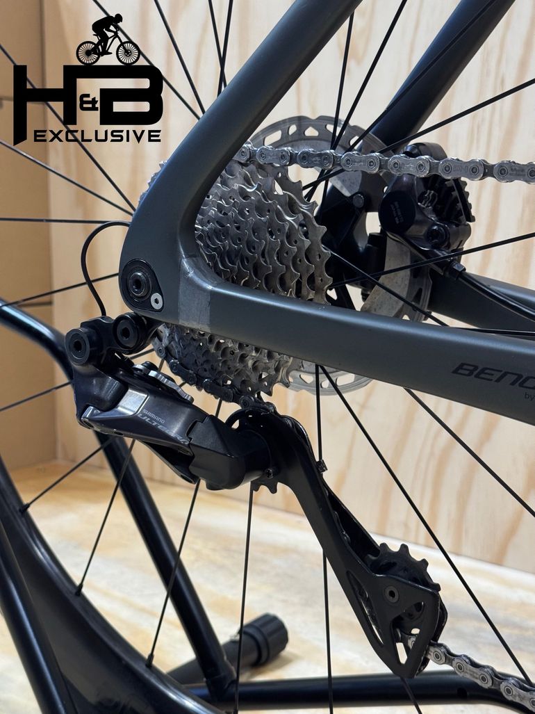 Used Benotti Fuoco Aero Disc Carbon Shimano Ultegra Di2 2022 Road & Gravel, Black — image 10 of 11