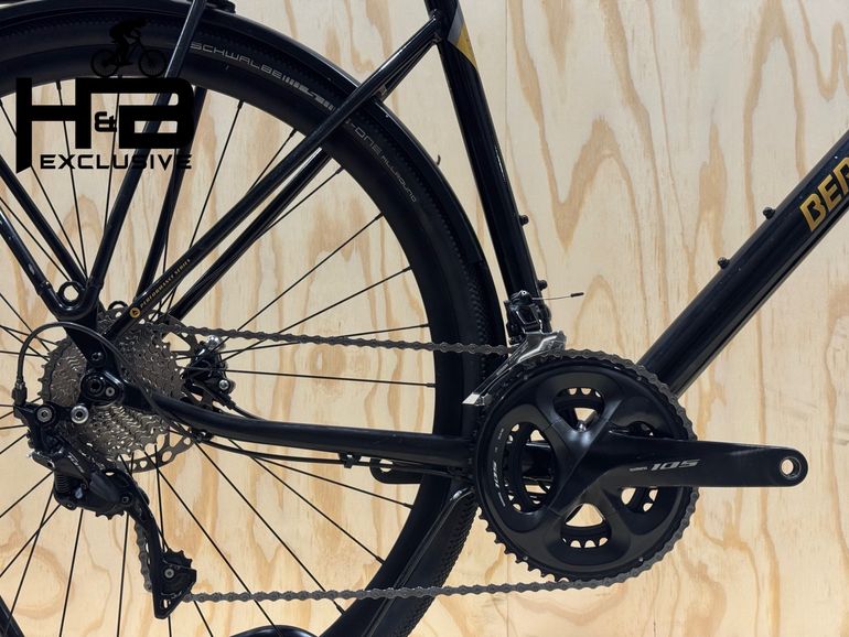 Used Bergamont Grandurance RD 7 SHIMANO 105 2022 Road & Gravel, Schwarz — image 3 of 13
