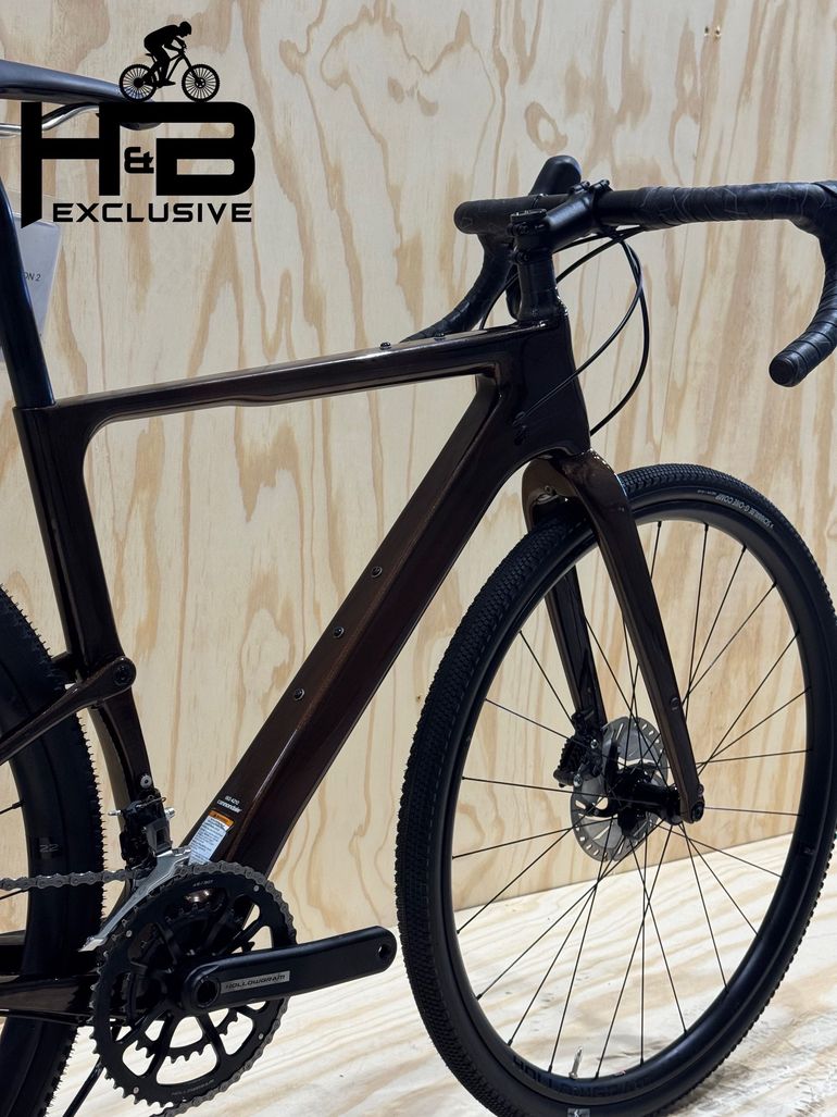 Used Cannondale Topstone Carbon 2 Shimano GRX 2022 Road & Gravel, Black — image 9 of 11