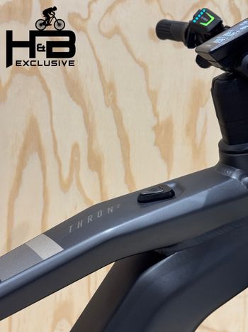 Used Focus THRON² 6.8 SHIMANO XT 2023 Mountainbike, Light Gray — image 9 of 14