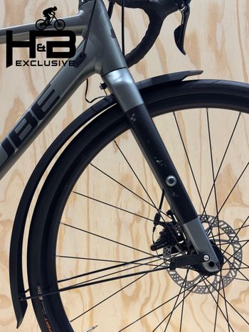 Used CUBE NUROAD Pro FE Shimano GRX 2022 Road & Gravel, Light Gray — image 4 of 13
