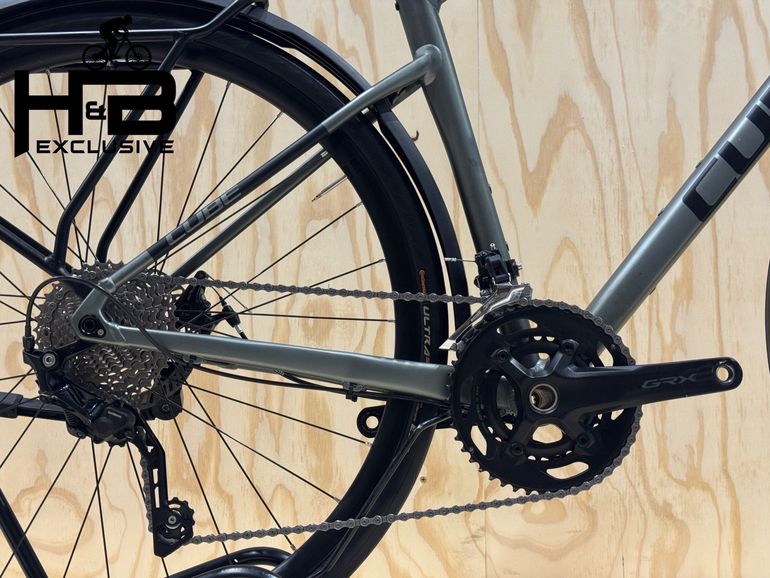 Used CUBE NUROAD Pro FE Shimano GRX 2022 Road & Gravel, Light Gray — image 3 of 13