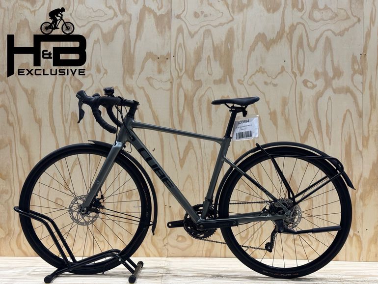 Used CUBE NUROAD Pro FE Shimano GRX 2022 Road & Gravel, Light Gray — image 2 of 13