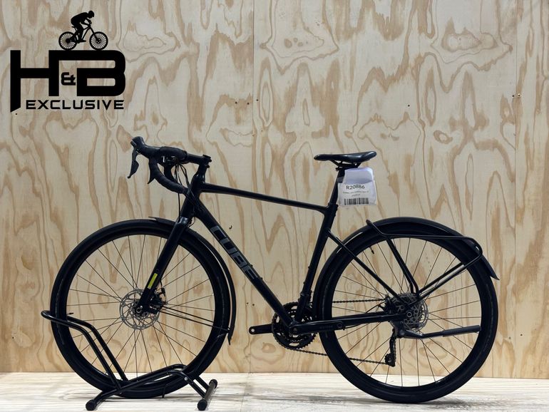 Used CUBE NUROAD Pro FE Shimano GRX 2024 Road & Gravel, Schwarz — image 2 of 14