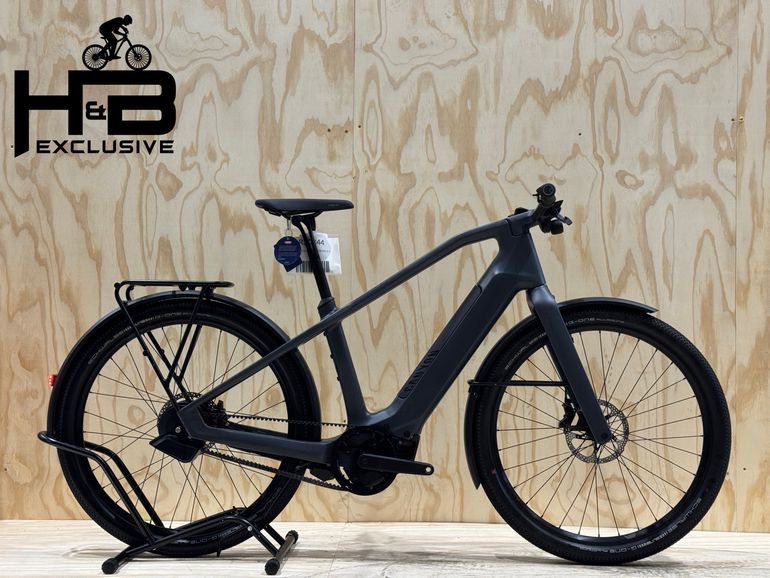 Used Canyon Precede:ON CF 9 Carbon Enviolo 2022 Urban, Hellgrau — image 1 of 13