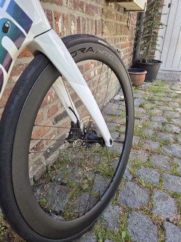 Bianchi Oltre Campagnolo Super Record EPS 2025 Road & Gravel usato, Bianco — immagine 5 di 19